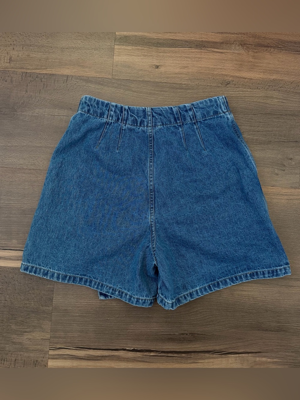 Vintage 90s Kathy Ireland Medium Wash Denim Skort Size 9/10 - Picture 10 of 10